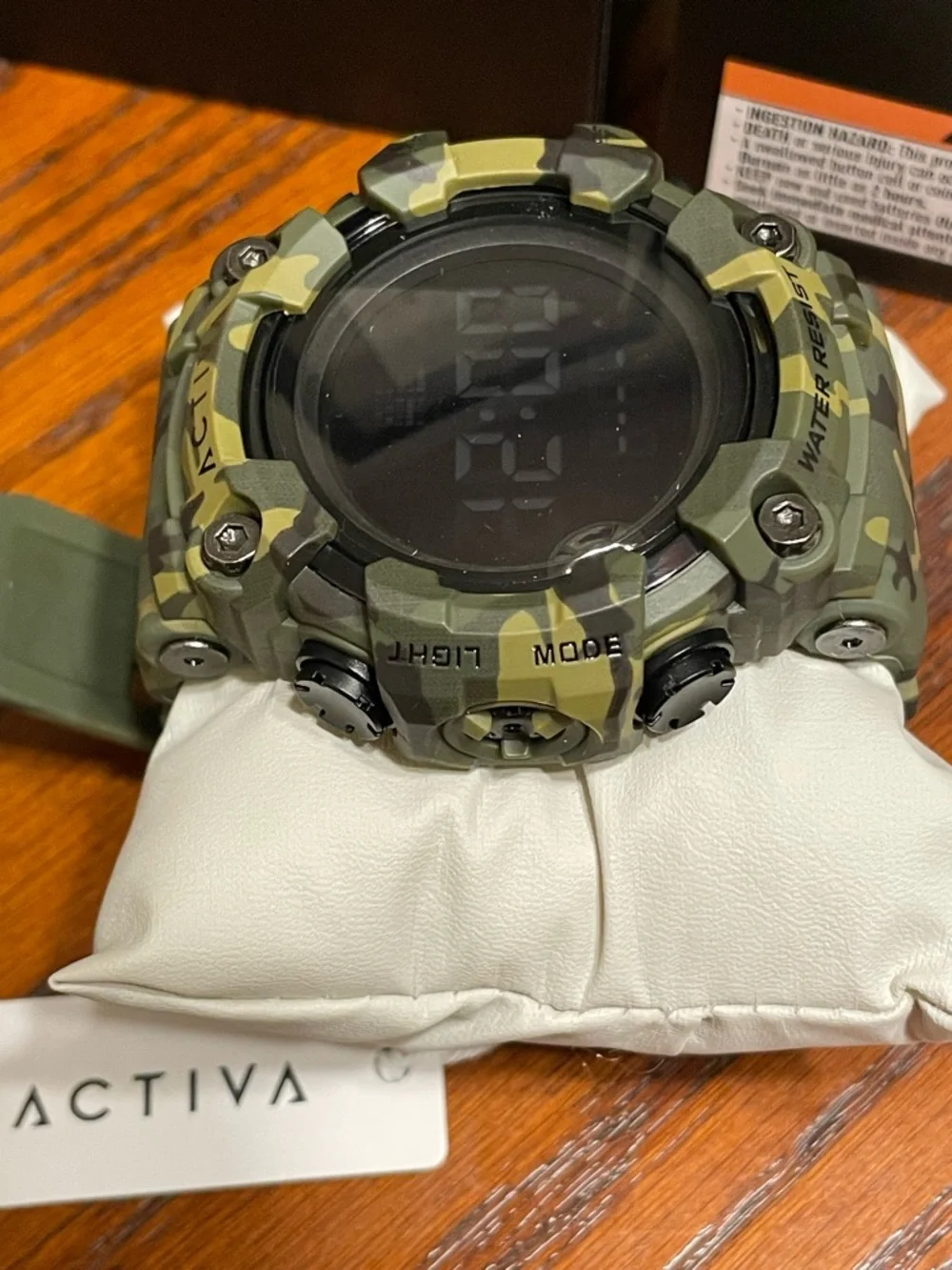 Ativa Camo Digital Sports Watch – Green & Khaki